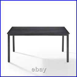 Kaplan Outdoor Metal Dining Table Oil Rubbed Bronze