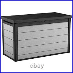 Keter Denali 200 Gallon Resin Large Deck Box-Organization and Storage for Patio
