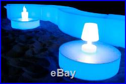 LED Leuchtmöbel ROXDA TOP LED Tiefttisch, Loungetisch, Designtisch, Couchtisch