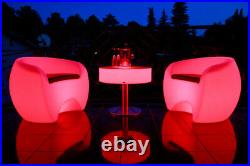 LED Lounge Leuchtmöbel WIDEST LED Sessel, Loungesitz, Gartensitz, Leuchtsitz