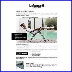 Lafuma LFM3118-8557 Futura Series Zero Gravity Outdoor Lounge Recliner, Green
