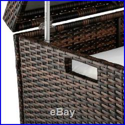 Large Deck Box Outdoor Patio Furniture Storage Box Cabinet Organize
