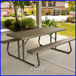 Lifetime Products 6 ft. Folding Picnic Table