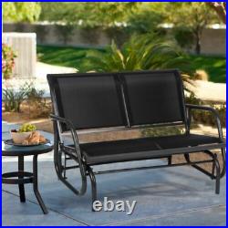 Livebest Swing Glider Bench 2 Person Rocking Chair Porch Patio Lounger Outdoor