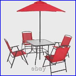 Mainstays Albany Lane 6 Piece Outdoor Patio Dining Set