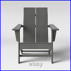Moore POLYWOOD Patio Adirondack Chair, Outdoor Furniture Gray Project 62