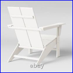 Moore POLYWOOD Patio Adirondack Chair, Outdoor Furniture White Project 62