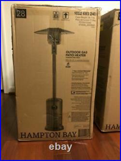 NEW Hampton Bay 48000 BTU Stainless Steel Patio Heater Outdoor-READY TO SHIP OUT