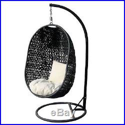 NEW Hanging Egg Garden Chair Outdoor Swing Chairs Patio Conservatory Seats