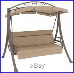 NEW Patio Outdoor Swing Canopy High Quality Porch Seat Garden Furniture Backyard