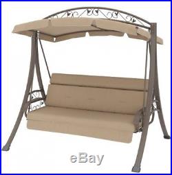 NEW Patio Outdoor Swing Canopy High Quality Porch Seat Garden Furniture Backyard