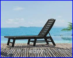Nautical Outdoor Chaise Lounge