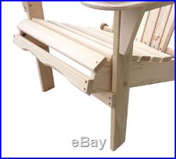 Outdoor Adirondack Wood Chair Folding Patio Lawn Garden Furniture WithPlans