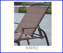 Outdoor Adjustable Chaise Lounge Chair Patio Double Pool Chaise Lounge Chair Set