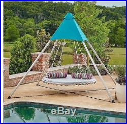 Outdoor Bed Swing Chair Lounger Sunbed Patio Furniture Porch Canopy Hammock Deck