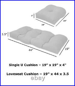 Outdoor Clemens Noir 5 Piece Cushion Set