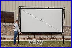 Outdoor Entertainment Gear Curved Portable Movie Projection Screen