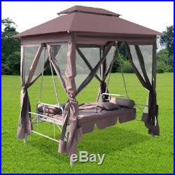 Outdoor Gazebo Swing Chair Seats Sunbed Shade Sun Shed Canopy Hammock Bed Couch