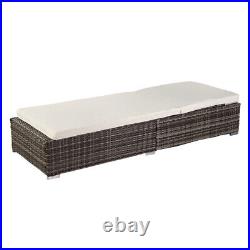 Outdoor Leisure Rattan Furniture Pool Bed / Chaise (Single Sheet)
