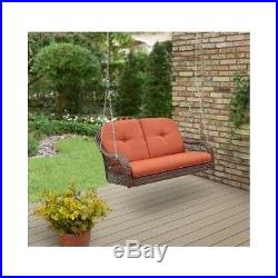 Outdoor Patio Swing 2 Person Porch Canopy Furniture Hanging Garden Yard Bench