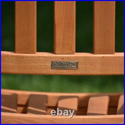 Outdoor Rocking Chair, Weather Resistant Solid Wood, World's Finest Rocker