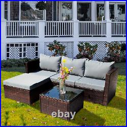 Outdoor Sofa Patio Furniture Sets Outdoor Sectional Sofa Patio Seating 5 Pieces