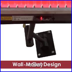 Outsunny 1500 Watt Indoor Outdoor Wall Mount Electric Patio Heater with Remote