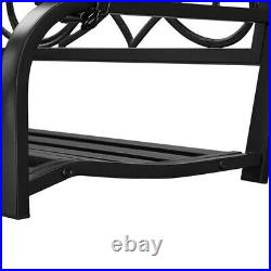 Patio Porch Swing Outdoor Hanging Bench Swing Chair with Chains Yard Park Deck