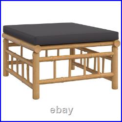 Patio Table 25.6X21.7X11.8 Bamboo
