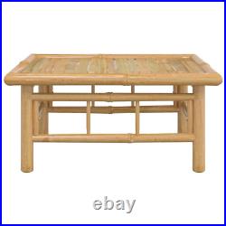 Patio Table 25.6X21.7X11.8 Bamboo