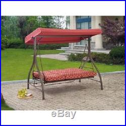 Patio furniture swing 3 person cushion outdoor canopy hammock Bed Porch