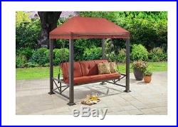Pergola Swing Bed Patio Canopy Outdoor Furniture Porch with Stand Garden Gazebo