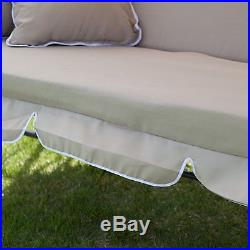 Porch Swing Bed Patio Canopy Chair Bench Hammock Hanging Pillow Outdoor Pool