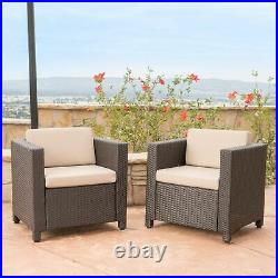 Pueblo Outdoor Wicker Club Chair(s) with Water Resistant Cushions