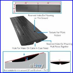 Pyle PCRBDR2 Vehicle Professional High Quality extendable curb ramp for driveway