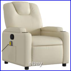 Recliner Chair Wingback Armchair for Home Theater Cinema Faux Leather vidaXL