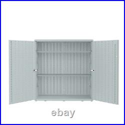 Resin HDPE Shed Outdoor Storage Cabinet Shed Plastic Tool Storage Shed