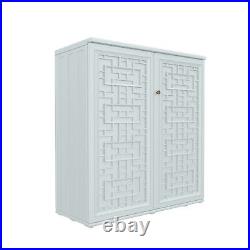 Resin HDPE Shed Outdoor Storage Cabinet Shed Plastic Tool Storage Shed