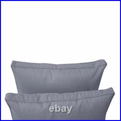 STYLE 1 Outdoor Daybed Piped Trim Mattress Bolster Cushion Pillow COVER ONLY