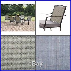Set Of 6 Patio Dining Chairs Cushions Garden Bistro Outdoor Furniture Backyard