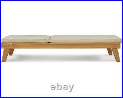 Signature Design by Ashley Casual Byron Bay Chaise Lounge with Cushion Light