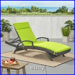 Soleil Outdoor Water Resistant Chaise Lounge Cushion CUSHION ONLY