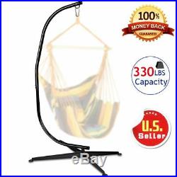 Solid Steel C Hammock Stand Frame Air Porch Construction For Hanging Swing Chair