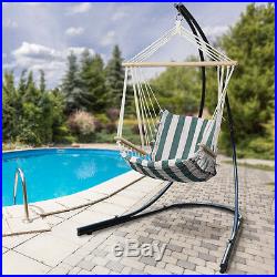Sorbus Arc Hammock Chair Stand Frame, 1 Person, 330 Pound Capacity, Perfect for
