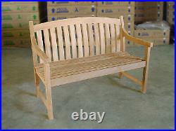 Teak Bench 48/120cm perfect for your dining table garden, outdoor, patio