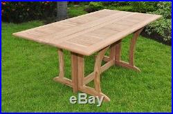 Teak Dining Set Console Table Outdoor Patio Furniture New Warw Deck