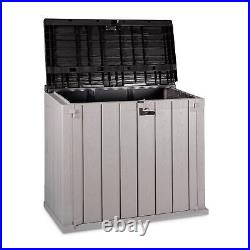 Toomax Stora Way All Weather Storage Shed Cabinet, Taupe Grey/Anthracite (Used)
