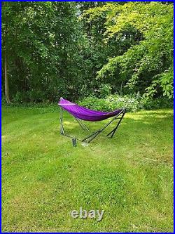 Tranquillo 30s Setup Adjustable Hammock Stand Hammock Net Inhouse, Outdoor Brown