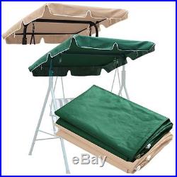 Waterproof Swing Canopy Patio Porch Top Cover Replacement Outdoor S/ M/ L