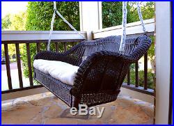 Wicker Porch Swing Without Cushion